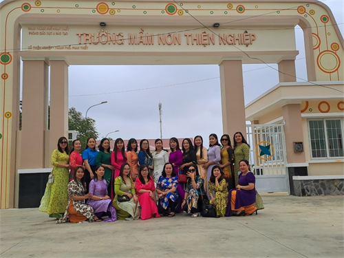 Cụm thi đua Khối các trường MN-MG sinh hoạt kỷ niệm ngày Quốc tế Phụ nữ (08/3)